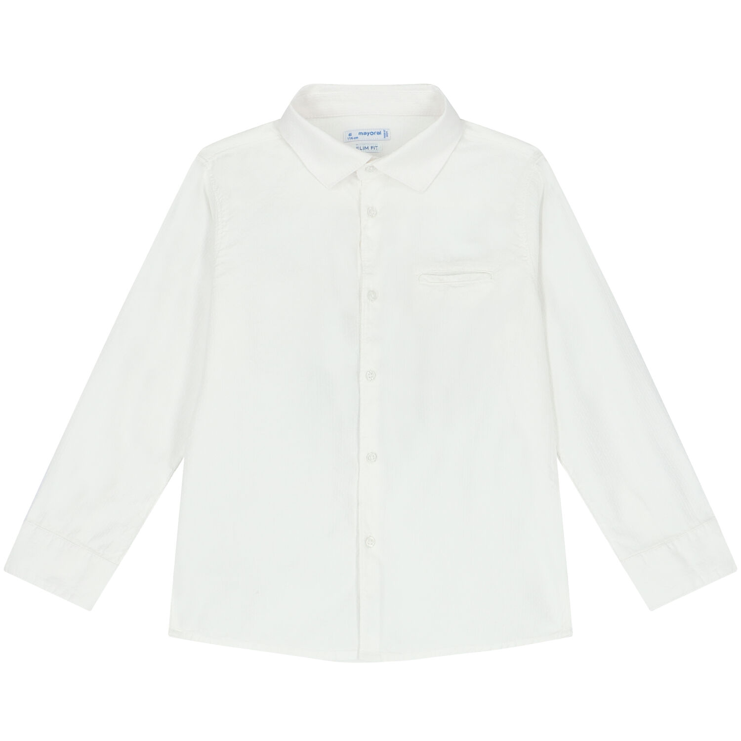 Boys White Shirt & Bow Tie, 1, hi-res